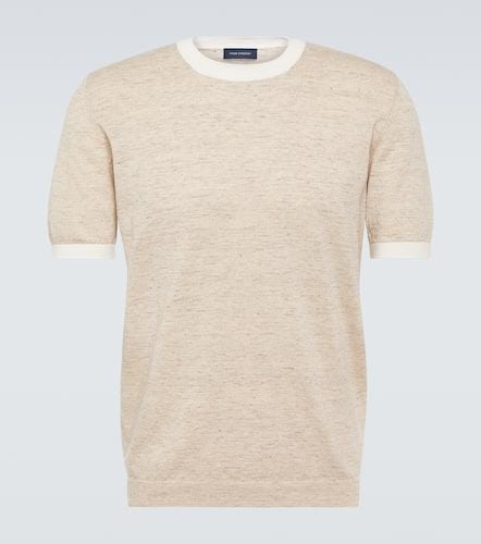 Linen and cotton T-shirt - Thom Sweeney - Modalova