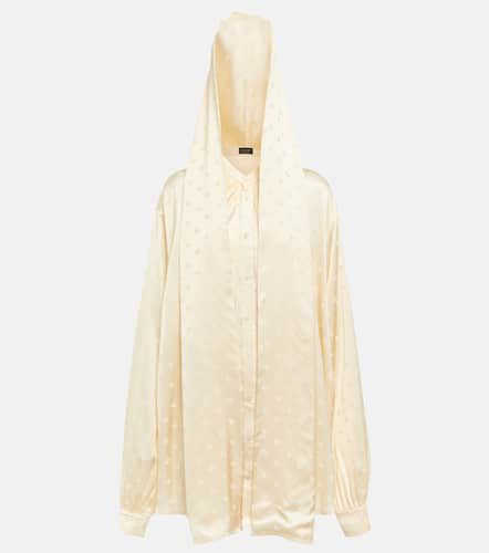 Balenciaga Hooded jacquard blouse - Balenciaga - Modalova