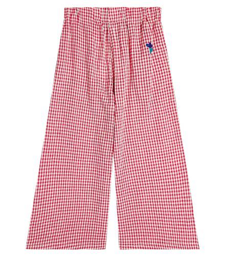 Culottes Vichy de algodón y lino - Bobo Choses - Modalova