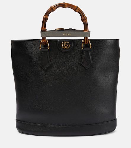 Diana Medium leather tote bag - Gucci - Modalova