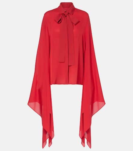 Elie Saab Tie-neck silk blouse - Elie Saab - Modalova