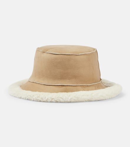Chapeau bob réversible en shearling - Brunello Cucinelli - Modalova
