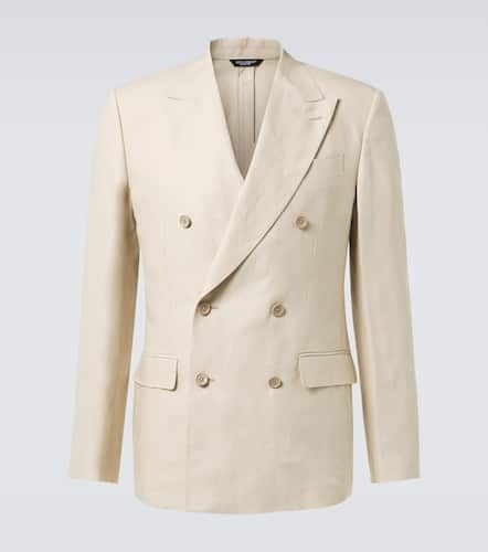 Dolce&Gabbana Blazer aus Leinen - Dolce&Gabbana - Modalova