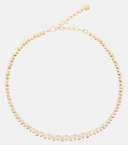 Tennis 18kt necklace with diamonds - Shay Jewelry - Modalova