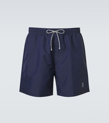 Bañador con logo - Brunello Cucinelli - Modalova