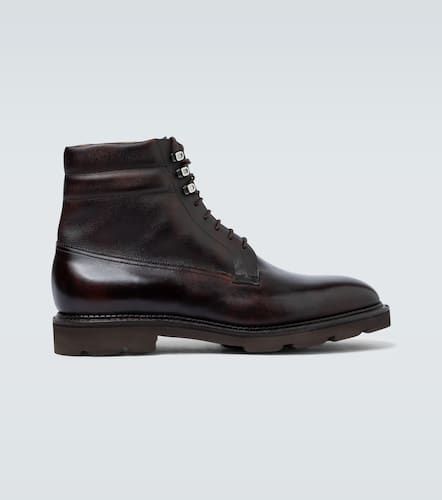 Alder leather lace-up boots - John Lobb - Modalova