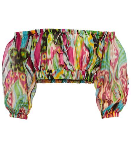 Etro Bedrucktes Cropped-Top - Etro - Modalova