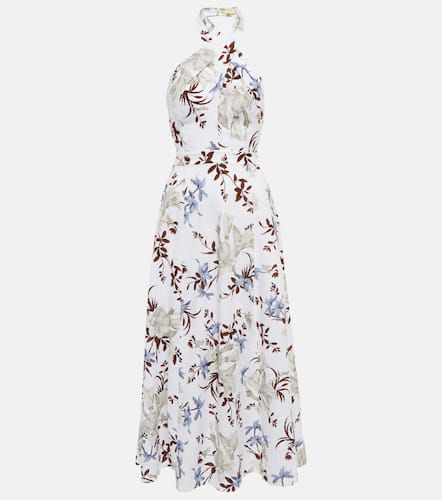 Vestido midi Helena de algodón - Erdem - Modalova