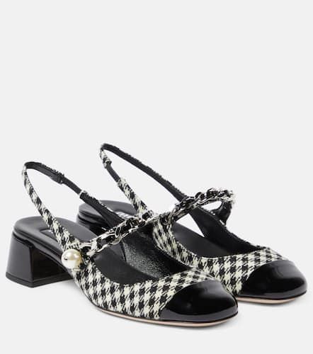 Miu Miu Gingham slingback pumps - Miu Miu - Modalova