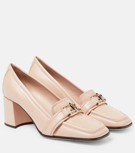 Loafer-Pumps Evin 65 aus Leder - Jimmy Choo - Modalova