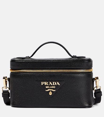 Borsa Mini in pelle saffiano con logo - Prada - Modalova