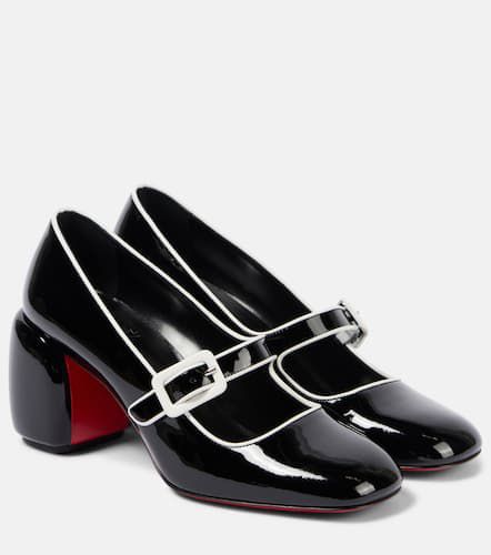 Mary-Jane-Pumps Minny Babe 70 aus Lackleder - Christian Louboutin - Modalova