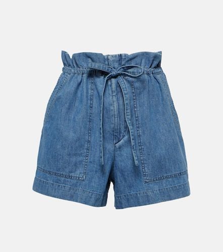 Ipolyte high-rise denim shorts - Marant Etoile - Modalova