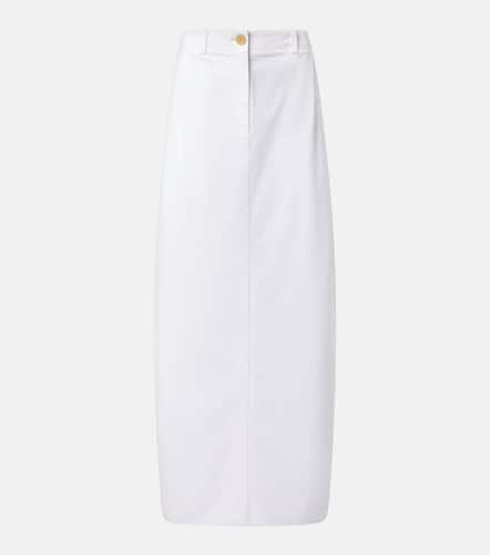 Gonna lunga Lucian in popeline di cotone - Khaite - Modalova