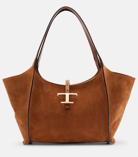 T Timeless Small suede tote bag - Tod's - Modalova