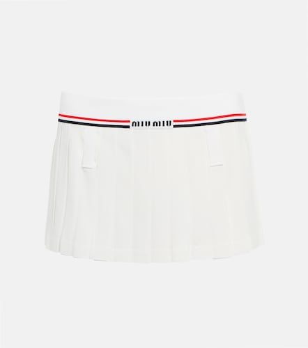 Miu Miu Minifalda plisada - Miu Miu - Modalova
