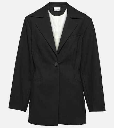 Ganni Cotton blazer - Ganni - Modalova