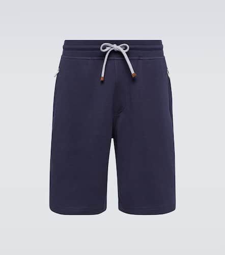 Cotton-blend shorts - Brunello Cucinelli - Modalova