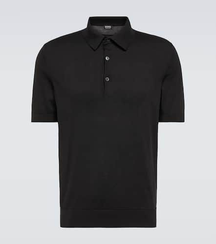 Zegna Polo in cotone piqué - Zegna - Modalova