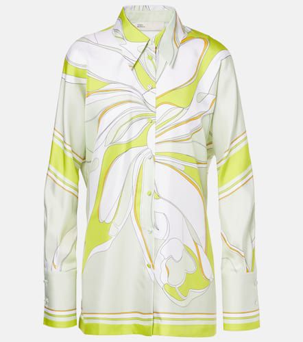 Tory Burch Camisa de seda floral - Tory Burch - Modalova