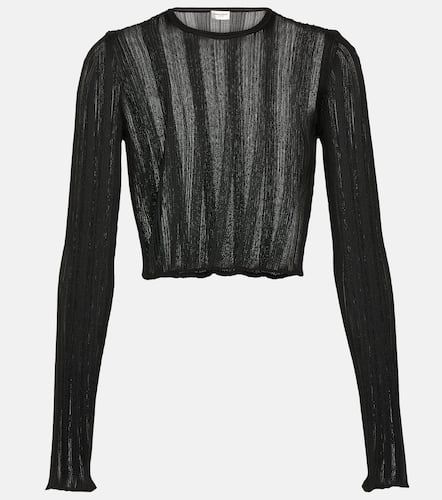 Saint Laurent Cropped-Top - Saint Laurent - Modalova