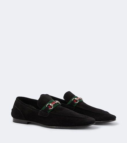 Gucci Como Horsebit suede loafers - Gucci - Modalova