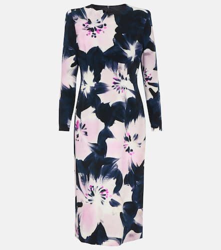 Printed jersey midi dress - Dries Van Noten - Modalova