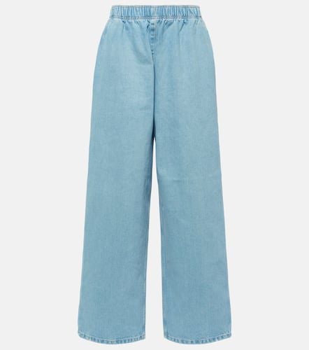 Prada Logo wide-leg jeans - Prada - Modalova