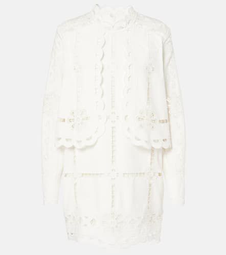 Vestido corto Praline de algodón bordado - Isabel Marant - Modalova