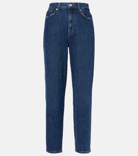 Jeans regular cropped a vita alta - 7 For All Mankind - Modalova