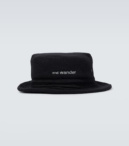 Sombrero en mezcla de lana cepillada - And Wander - Modalova