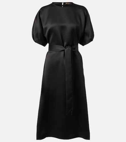 Bess silk satin midi dress - Loro Piana - Modalova