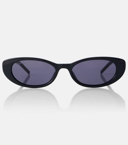 Cat-Eye-Sonnenbrille mit Kristallen - Gucci - Modalova