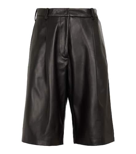 High-Rise Culottes aus Leder - Dries Van Noten - Modalova