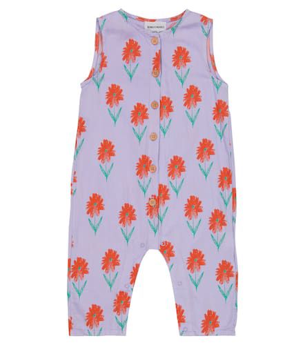 Baby - Jumpsuit in cotone con stampa floreale - Bobo Choses - Modalova