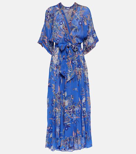 Adha printed wrap dress - Poupette St Barth - Modalova