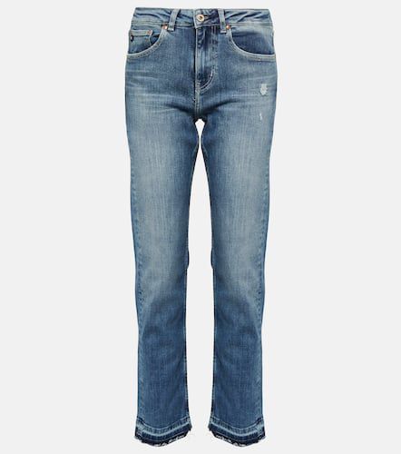 Girlfriend mid-rise straight jeans - AG Jeans - Modalova