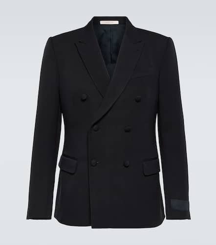 Double-breasted wool blazer - Valentino - Modalova