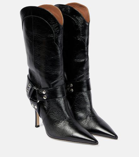 June leather mid-calf boots - Paris Texas - Modalova