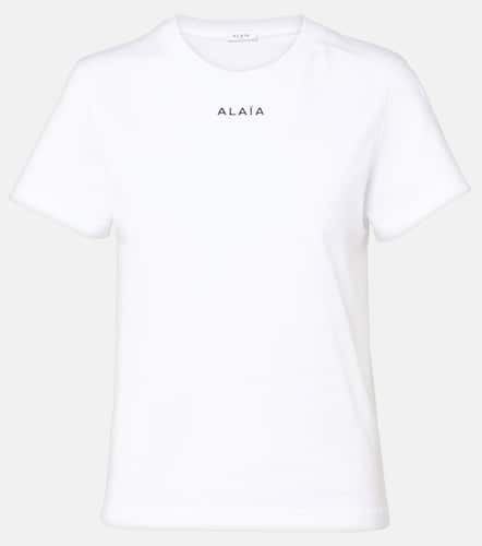 Alaïa T-shirt imprimé en coton - Alaia - Modalova