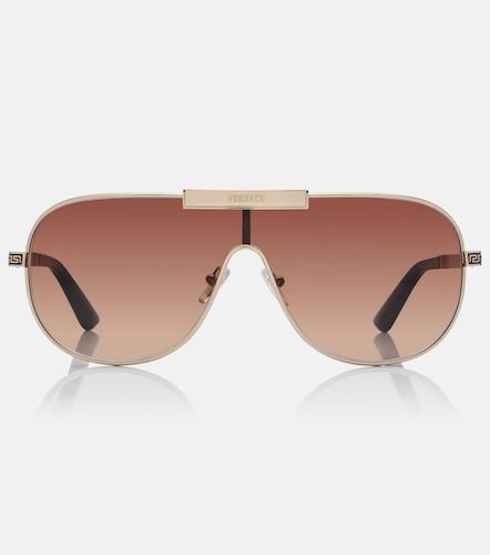 Greca Flow shield sunglasses - Versace - Modalova
