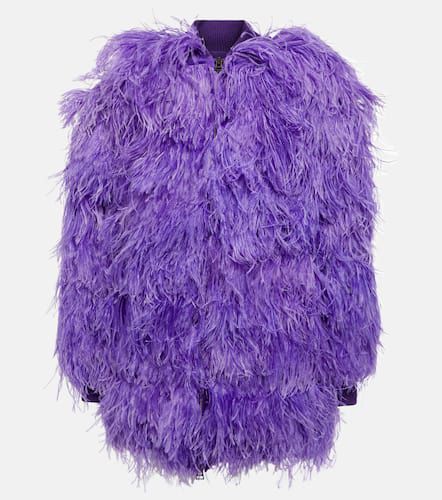 Tom Ford Feather-trimmed jacket - Tom Ford - Modalova