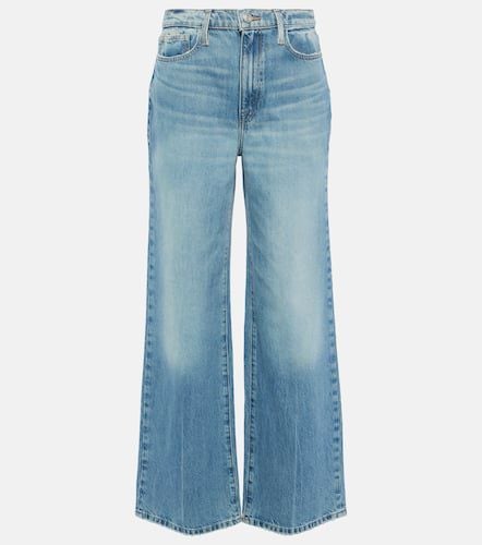 High-Rise Wide-Leg Jeans Le Jane - Frame - Modalova