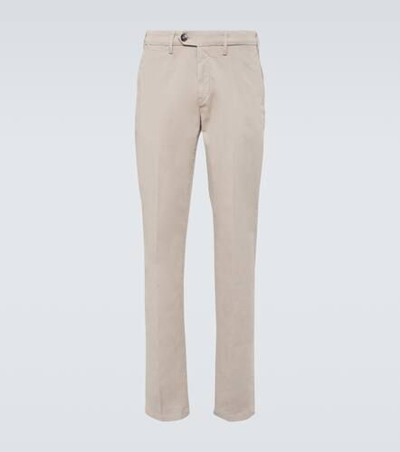 Pantalones chinos de sarga de algodón - Canali - Modalova
