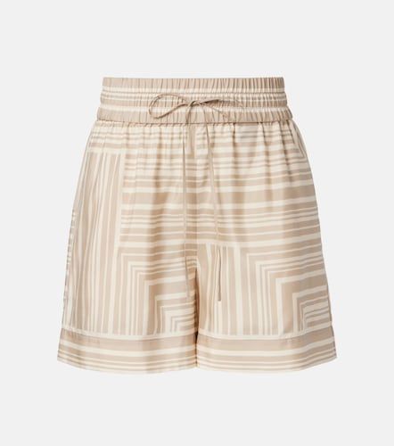 Joseph Laven checked silk shorts - Joseph - Modalova