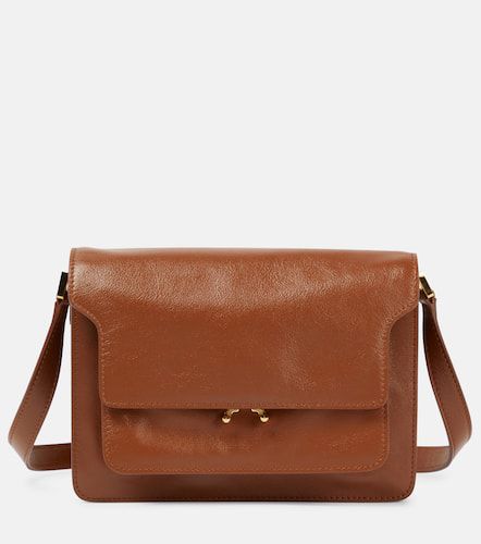 Trunk Medium leather shoulder bag - Marni - Modalova