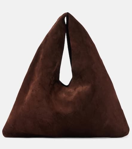 Tote Bindle Small aus Veloursleder - The Row - Modalova