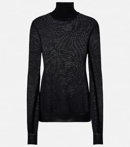 Jersey de cuello alto de lana - Saint Laurent - Modalova