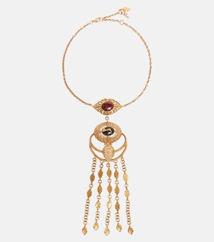 Amulet embellished pendant necklace - Chloe - Modalova