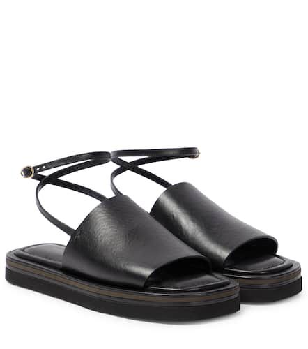 Frances leather sandals - Victoria Beckham - Modalova